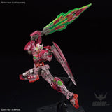 1/144 RG The Gundam Base Limited 00 Qan[T] [Trans-Am Clear] Scale Model Kits