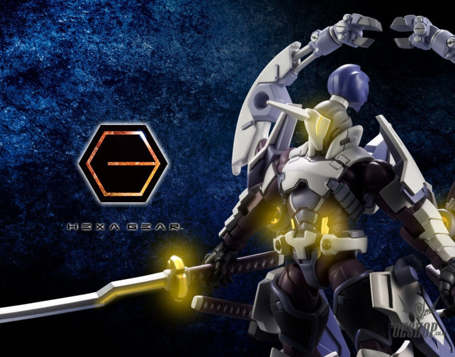 1/24 Kotobukiya HEXA GEAR GOVERNOR EX Armor Type: Monoceros (Reissue) Scale Model Kits