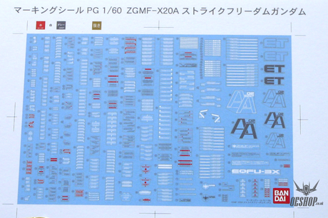 1/60 PG Strike Freedom Gundam Scale Model Kits