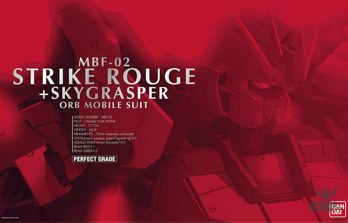 1/60 PG Strike Rouge + Skygrasper Scale Model Kits
