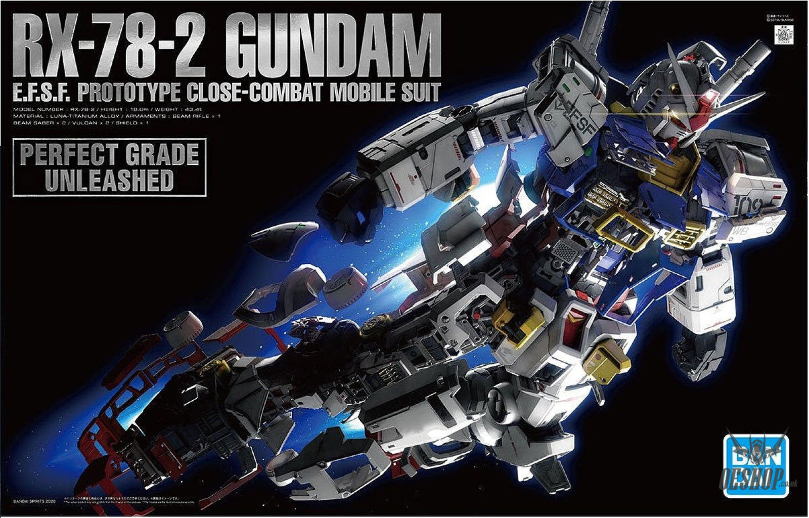 1/60 PG Unleashed RX-78-2 Gundam – OEShop