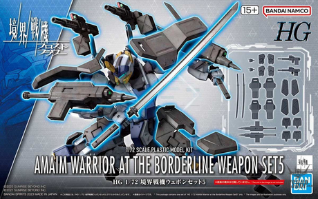 1/72 HG Kyoukai Senki Amaim Warrior At The Borderline Weapon Set 5 Scale Model Kits