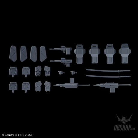 1/72 HG Kyoukai Senki Amaim Warrior At The Borderline Weapon Set 5 Scale Model Kits