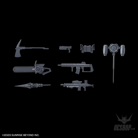 1/72 HG Kyoukai Senki Amaim Warrior At The Borderline Weapon Set 6 Scale Model Kits