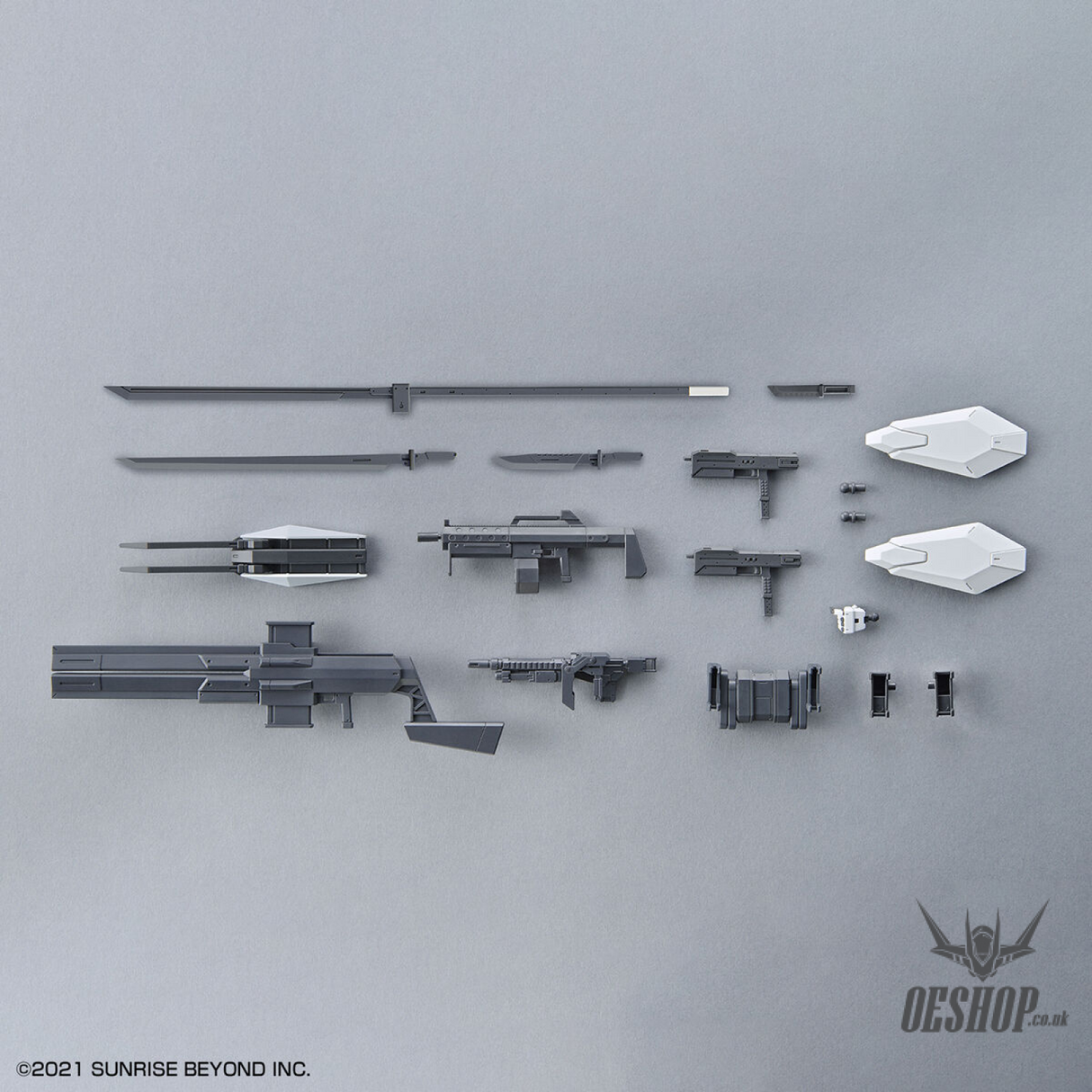 1/72 HG Kyoukai Senki Amaim Warrior At The Borderline Weapon Set Scale Model Kits