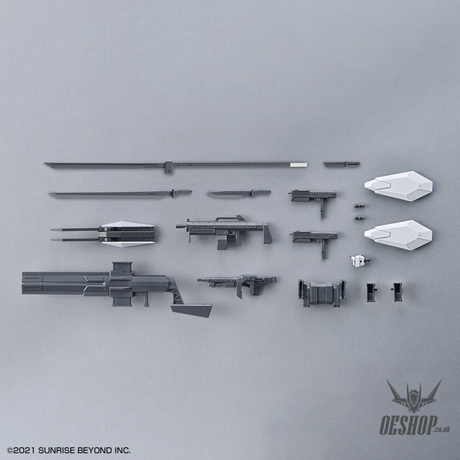 1/72 HG Kyoukai Senki Amaim Warrior At The Borderline Weapon Set Scale Model Kits