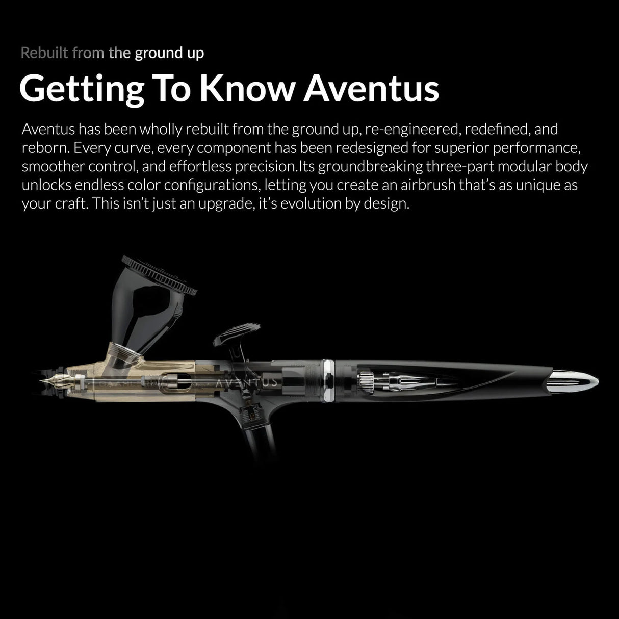 Gaahleri Ace Series Aventus Black Aurora 0.2 & 0.4mm Airbrush