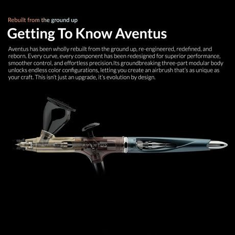 Gaahleri Ace Series Aventus Crimson Crown 0.2 & 0.4mm Airbrush