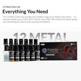 Gaahleri Kaleido ColorWorks 12 Metal Colors Set