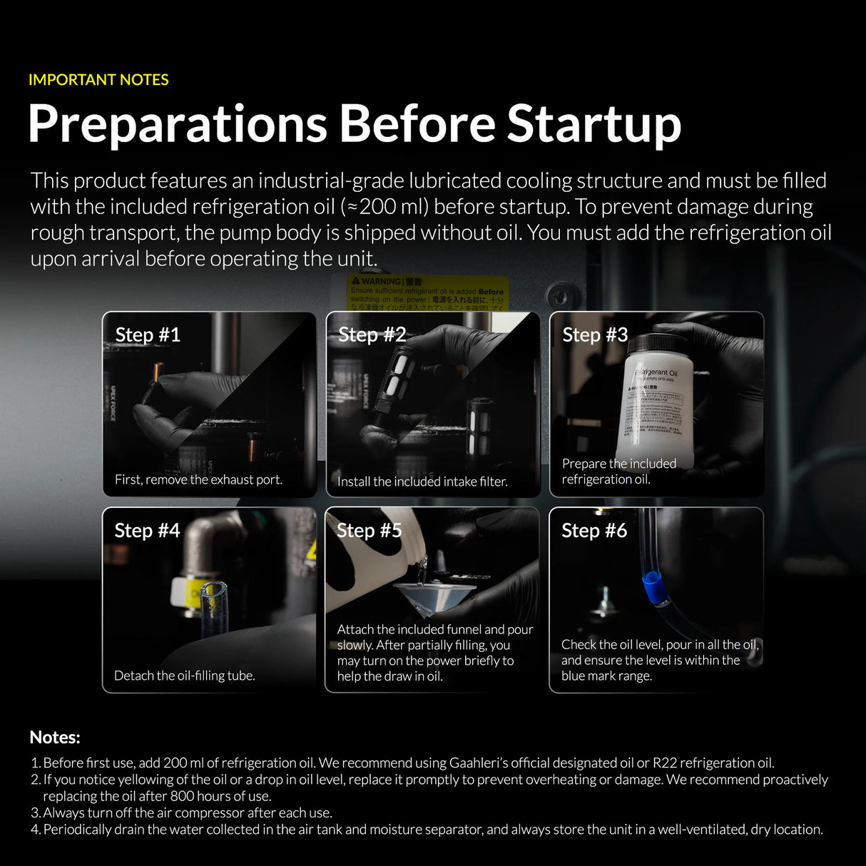 Gaahleri Apex Force Series GTX-778 Air Compressor