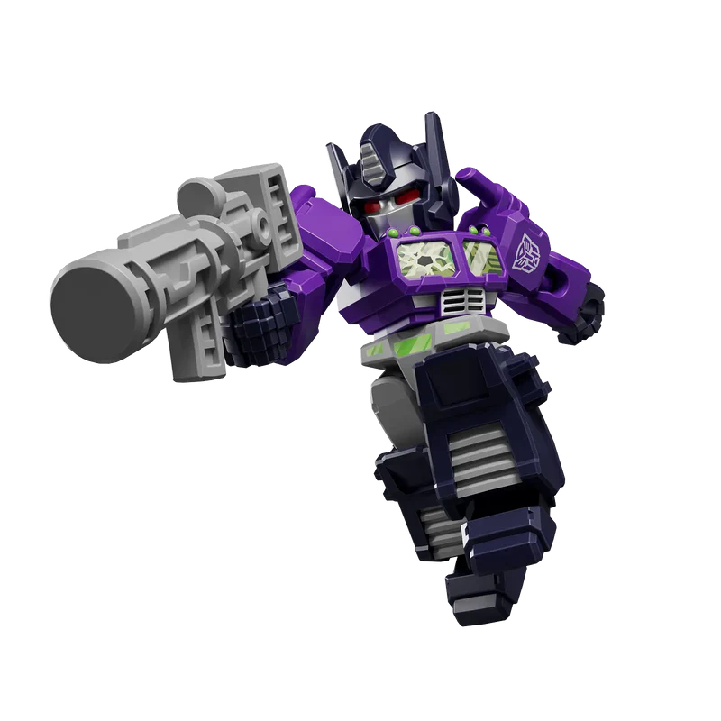 Blokees Transformers Galaxy Version Defender 03 Heavy Metal War Model Kits Figure Blind Box