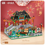 LOZ Mini Block 1924 Ancient Bridge - 1,524 Pcs Model Bricks Building Blocks