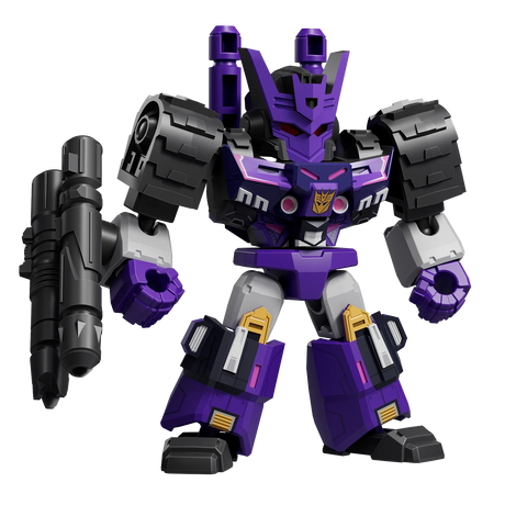 Blokees Transformers Defender Version 08 Battle Stars Model Kits Figure Blind Box 71408