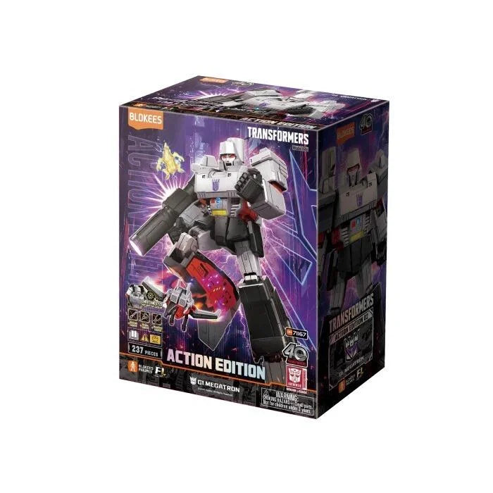 Blokees Transformers Action Edition 01 G1 Megatron  Action Figure Model Kit