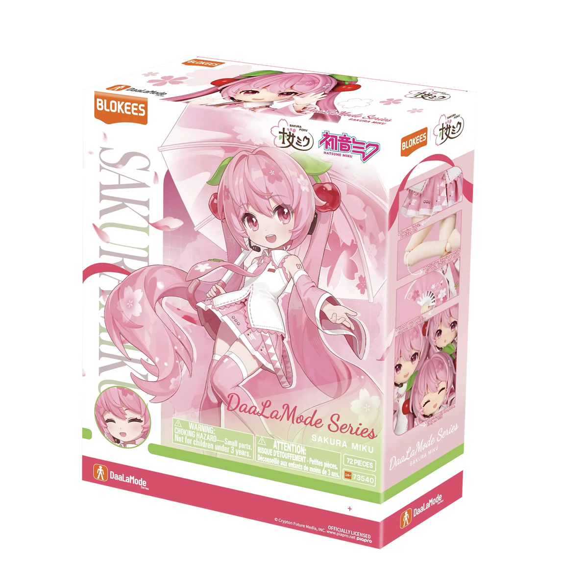 Blokees Sakura Miku DaaLaMode Series Model Kits 73540
