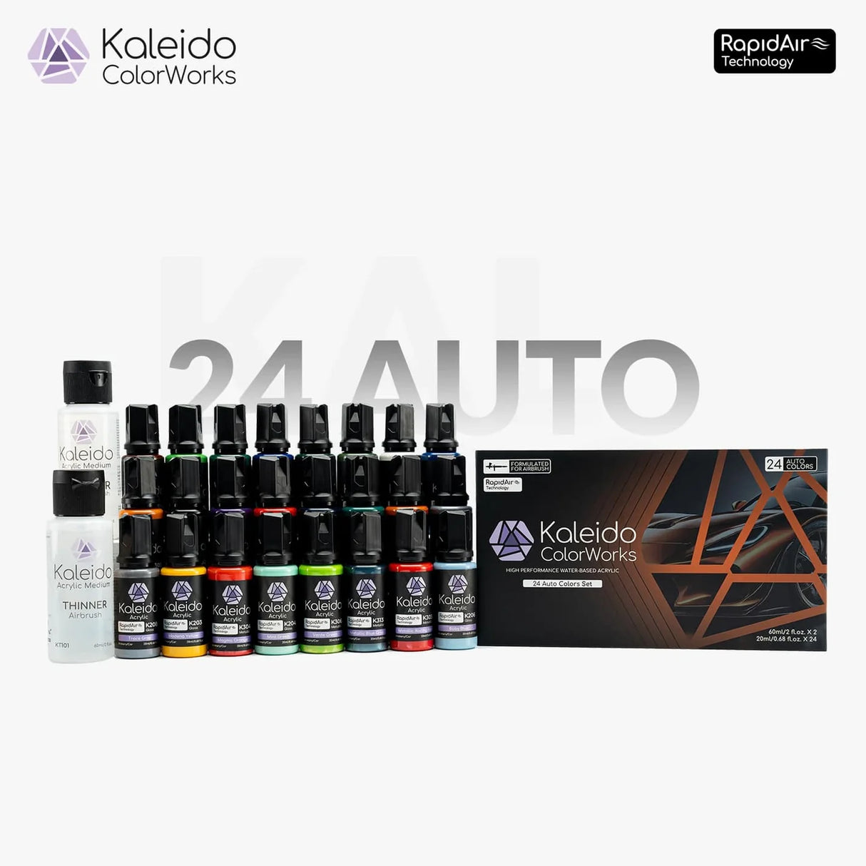 Gaahleri Kaleido ColorWorks 24 Auto Colors Set