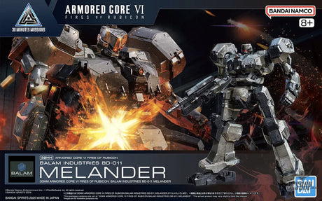 30MM Armored Core VI Fires of Rubicon 06 Balam Industries BD-011 Melander Scale Model Kits