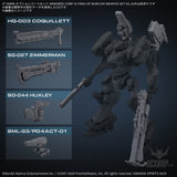 30MM Armored Core VI Fires of Rubicon Option Parts 03 Weapon Set 03 Scale Model Kits