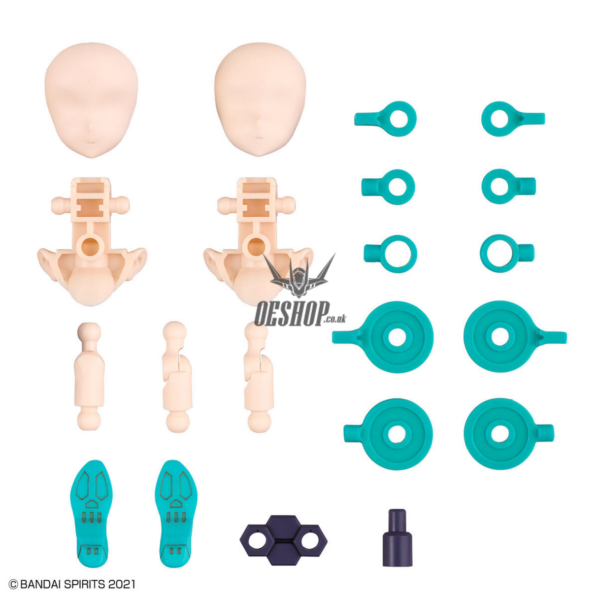 30MS OP-07 Option Parts Set 7 (Evil Costume) (Color A) Scale Model Kits