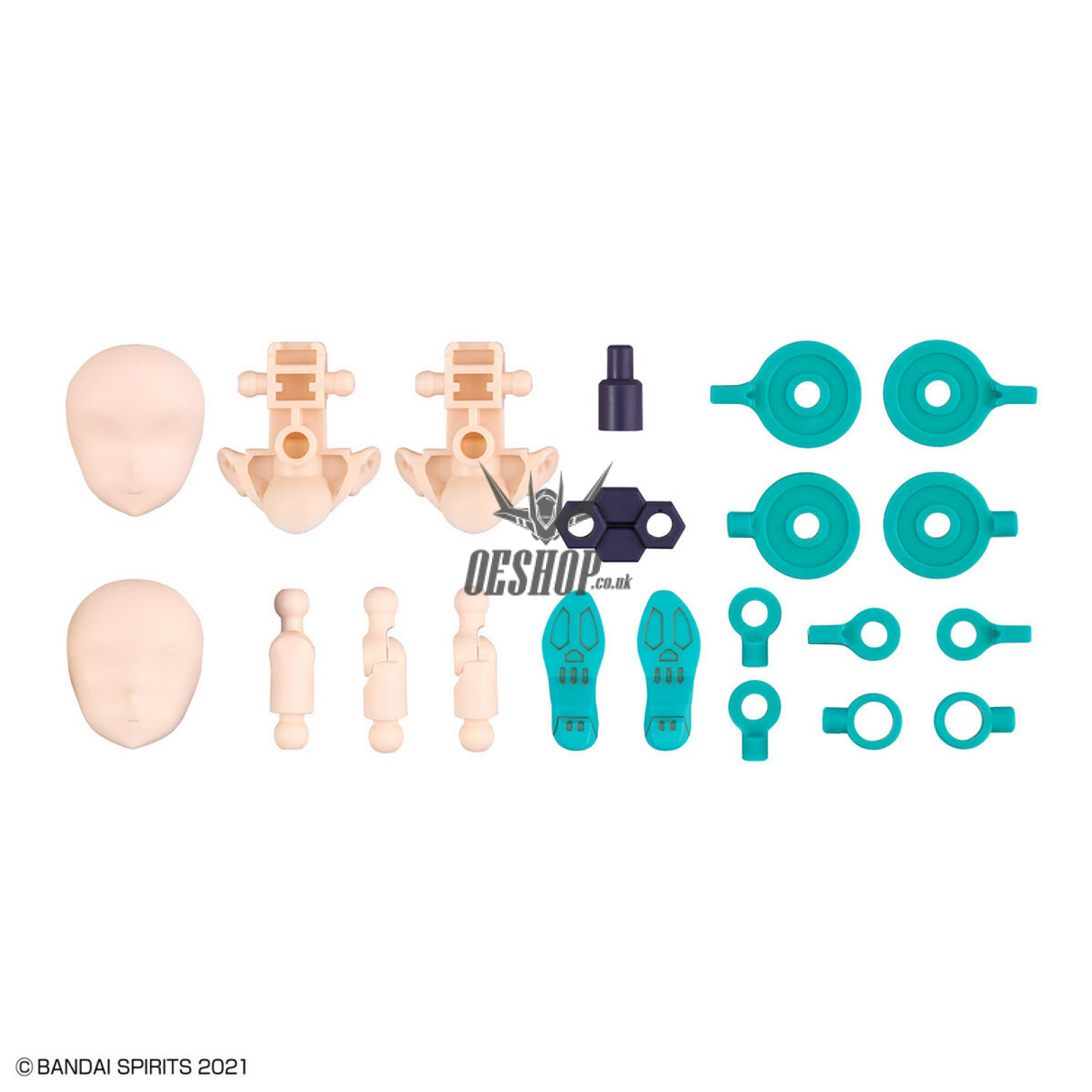 30MS OP-07 Option Parts Set 7 (Evil Costume) (Color A) Scale Model Kits