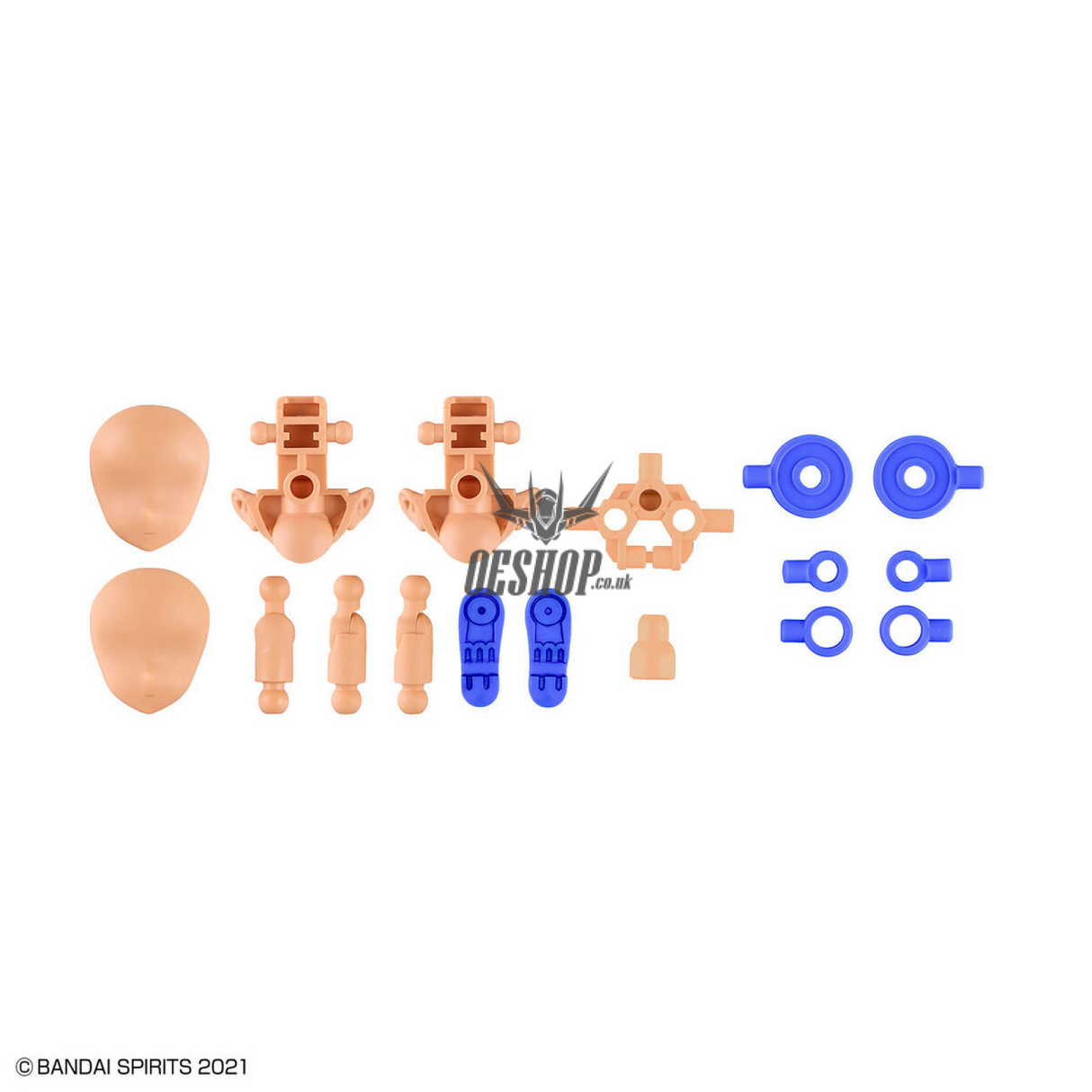 30MS OP-09 Option Parts Set 9(Commander Costume) (Color C) Scale Model Kits