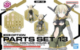 30MS OP-13 Option Parts Set 13 (Tactical Costume) [Color B] Scale Model Kits