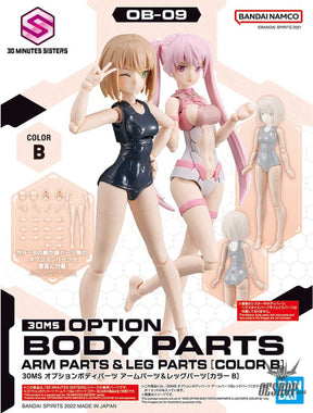 30MS Option Body Parts OB-09 Arm Parts & Leg Parts [Color B] Scale Model Kits