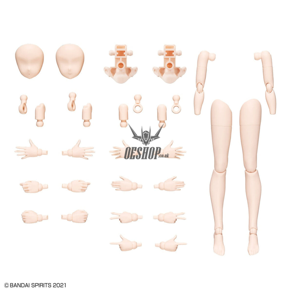 30MS Option Body Parts OB-09 Arm Parts & Leg Parts [Color B] Scale Model Kits