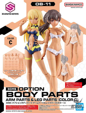 30MS Option Body Parts OB-11 Arm Parts & Leg Parts [Color C] Scale Model Kits
