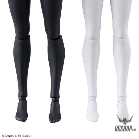 30MS Option Body Parts OB-12 Arm & Leg Parts (White/Black) Scale Model Kits