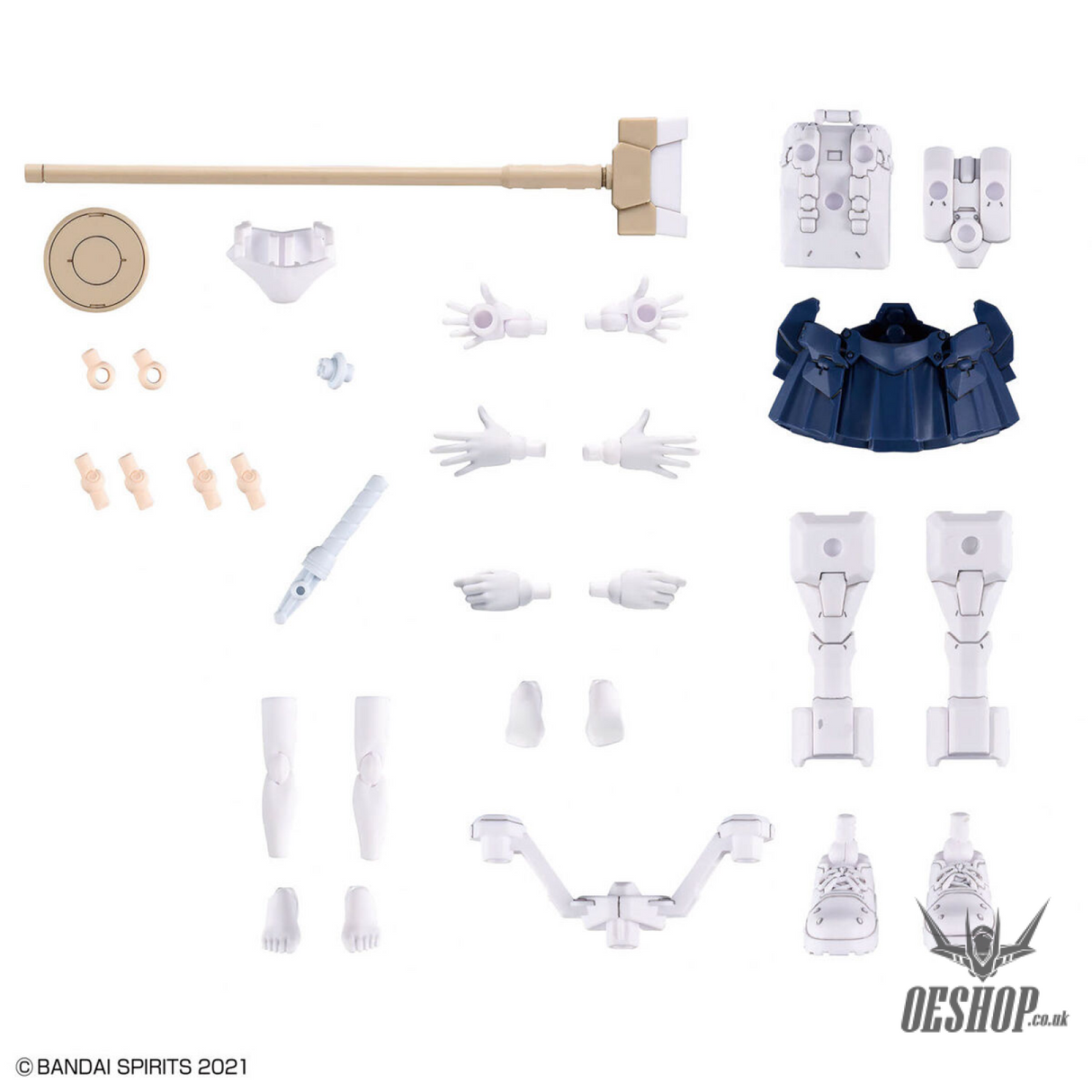 30MS Option Body Parts OB-17 MD01 [Color A] Scale Model Kits