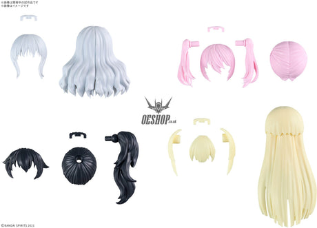 30MS Optional Hairstyle Parts Vol.11 1Box (4pcs) Scale Model Kits