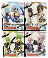 30MS Optional Hairstyle Parts Vol.9 1Box (4pcs) Scale Model Kits