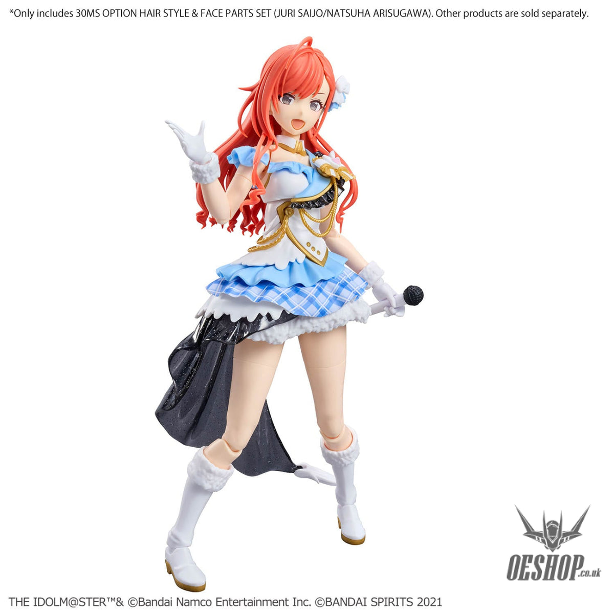 30MS THE iDOLM@STER SHINY COLORS Option Hair Style & Face Parts Set (Juri Saijo/Natsuha Arisugawa) - Scale Model Kits