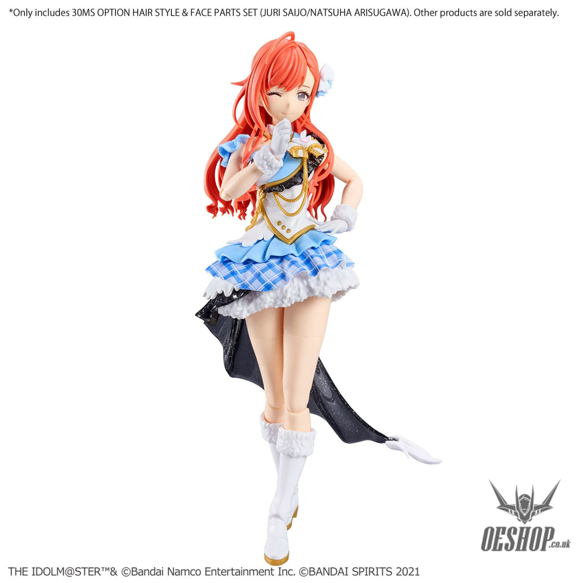 30MS THE iDOLM@STER SHINY COLORS Option Hair Style & Face Parts Set (Juri Saijo/Natsuha Arisugawa) - Scale Model Kits