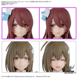 30MS THE iDOLM@STER SHINY COLORS Option Hair Style & Face Parts Set (Tenka Osaki & Chiyuki Kuwayama) Scale Model Kits
