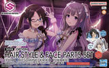30MS THE iDOLM@STER SHINY COLORS Option Hair Style & Face Parts Set (Yuika Mitsumine / Kiriko Yukoku) Scale Model Kits
