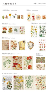 Candy Poetry Vintage Scrapbook (30 pieces)