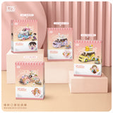 LOZ Mini Block 4208 Bunny radish carr - 242 Pcs Model Bricks Building Blocks