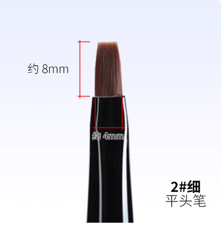 RAY STUDIO Pointed / Flat Modeling Brush