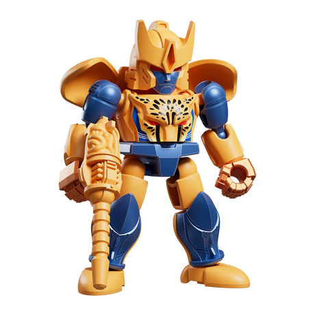 Blokees Transformers Defender Version 06 Brutal Fang Model Kits Figure Blind Box 71406
