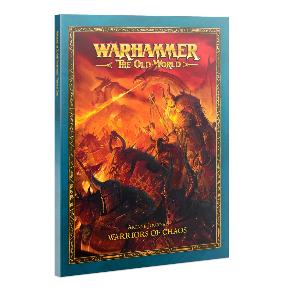 Pre-order Warhammer The Old World: Arcane Journal: Warriors of Chaos 08-02