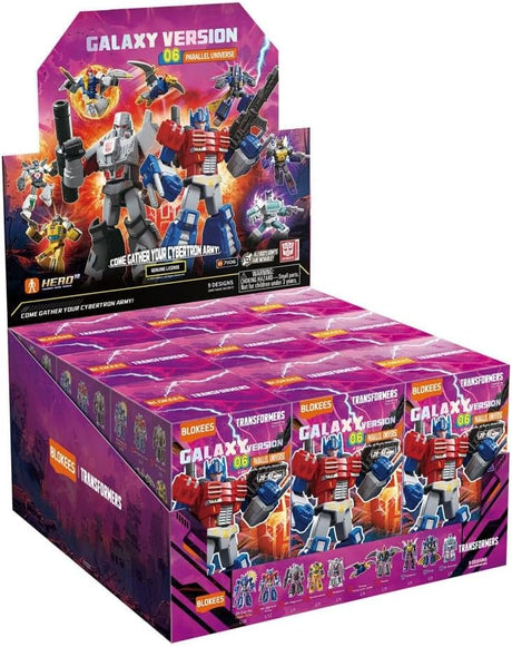 Blokees Transformers Galaxy Version 06 Parallel Universe Action Figure Model Kit Blind Box 71106