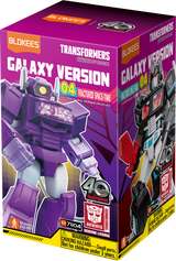 Blokees Transformers Galaxy Version 04 Fractured Space-Time Action Figure Model Kit Blind Box