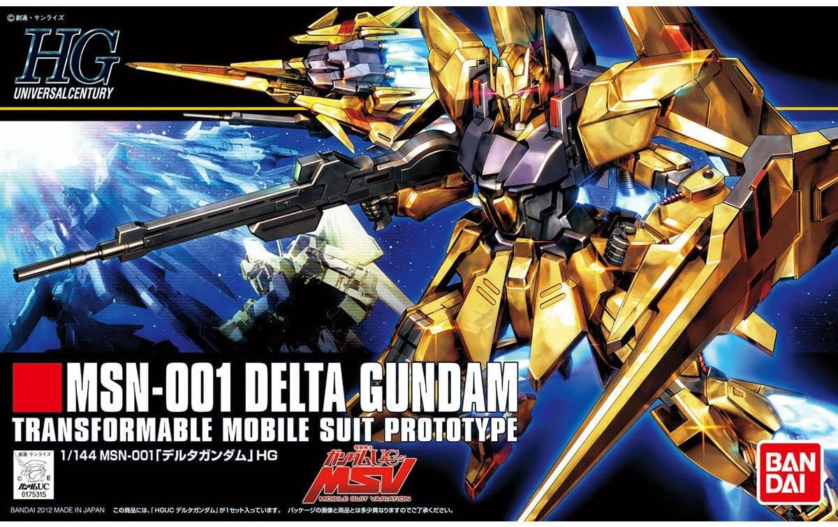 1/144 HGUC 136 MSN-001 Delta Gundam