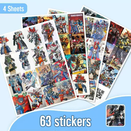 Robot Mecha Stickers