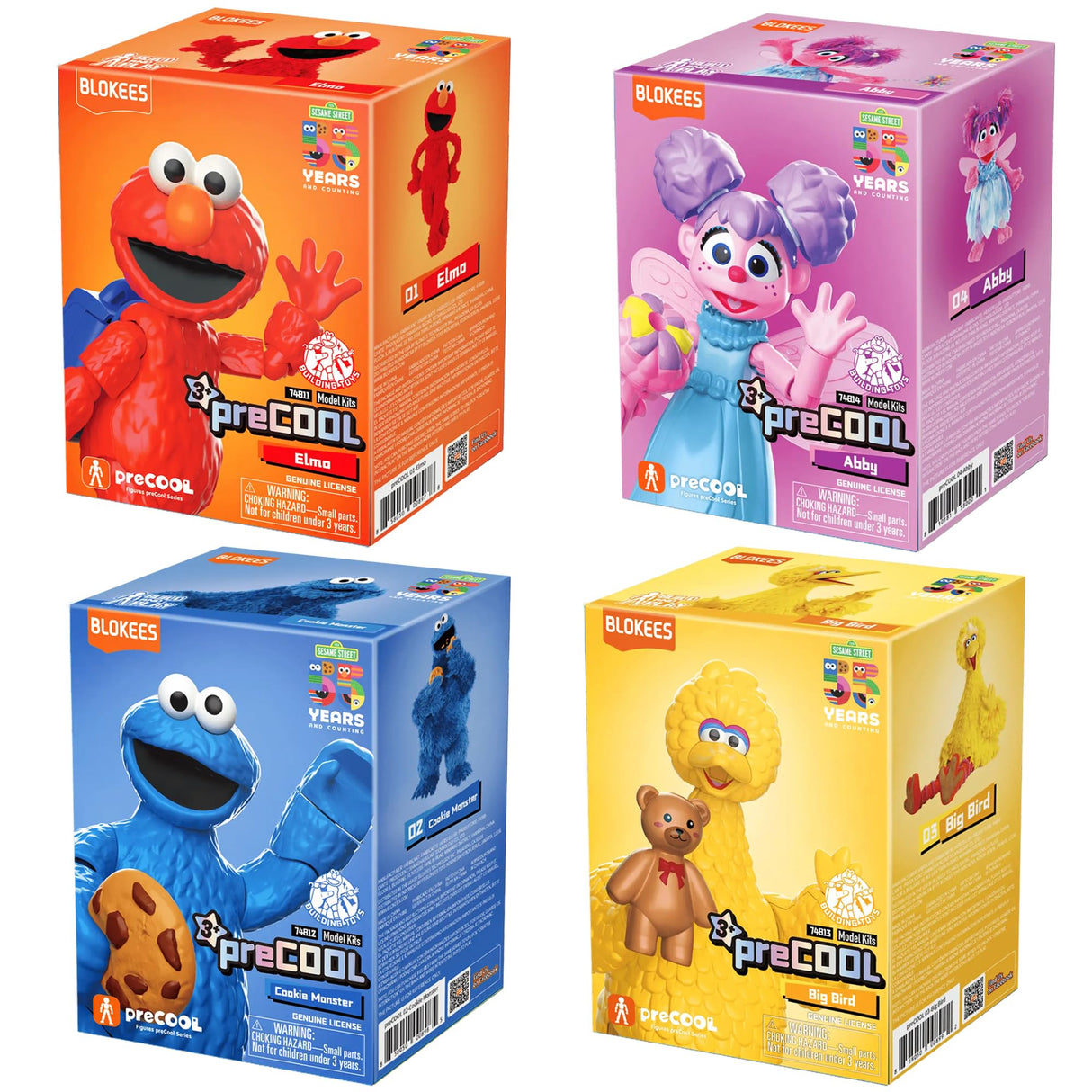 Blokees Sesame Street preCOOL Series 01 (1 Pcs) 74840