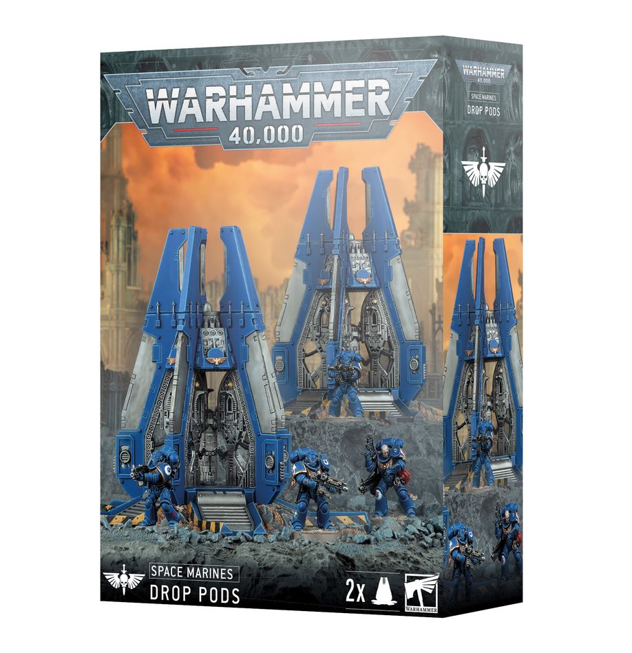 Pre-order Warhammer 40,000 Space Marines: Drop Pods 48-101