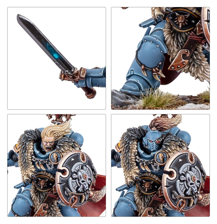 Warhammer 40,000 Space Wolves: Wolf Guard Battle Leader 53-31