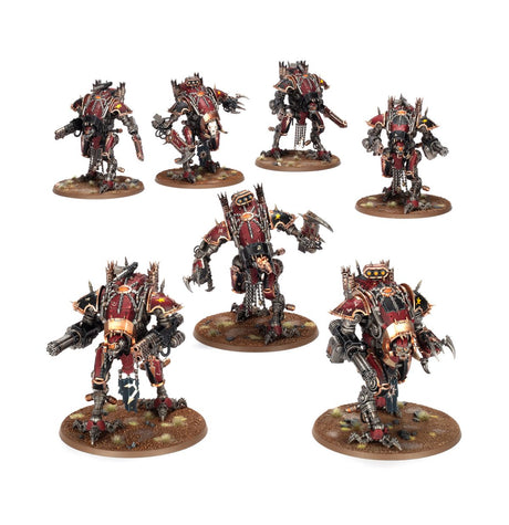 Warhammer 40,000 Chaos Knights: Houndpack Lance Battleforce 43-104